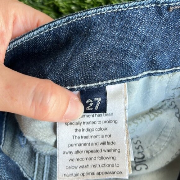 MISS ME Denim Jeans size 27 - Picture 7 of 11